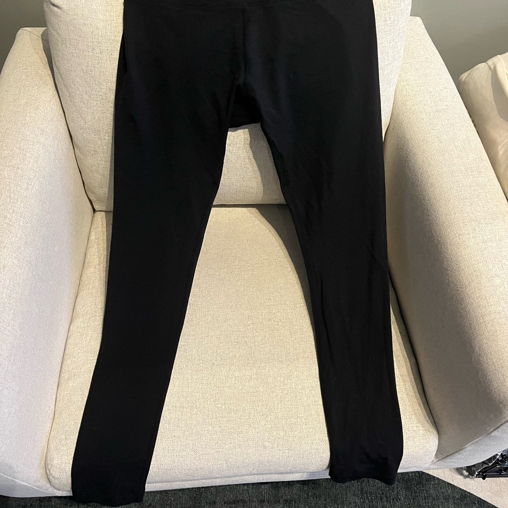 Wool& Axis Black Leggings
